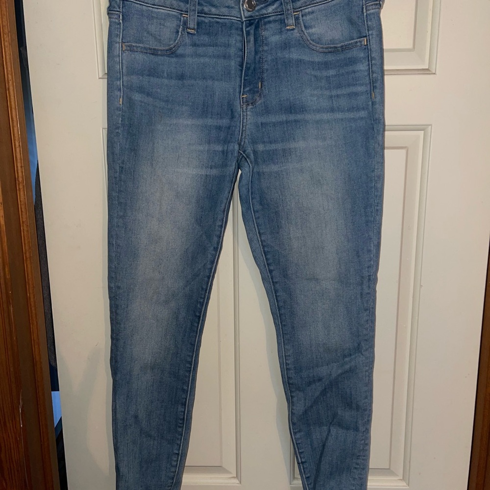 American Eagle Outfitters Blue Skinny Jeans